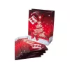Papieren draagtas Sigel GT023 rood wit