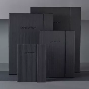 Schrijfnotitieboek Sigel CONCEPTUM 194 blad zwart