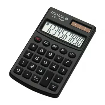 Basisrekenmachine Olympia LCD 1110 Pocket zwart