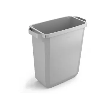 Afvalbak Durable 1800503050 Rechthoekig Kunststof Grijs Breedte 590 mm Diepte 282 mm Hoogte 600 mm
