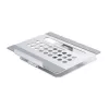 Conceptronic DONN27G, laptopstandaard, zilver, aluminium, 360°, USB 3.2 Gen 1 (3.1 Gen 1) Type-C, 5000 Mbit/s