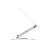 Conceptronic DONN27G, laptopstandaard, zilver, aluminium, 360°, USB 3.2 Gen 1 (3.1 Gen 1) Type-C, 5000 Mbit/s
