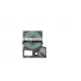 Labeltape Epson LK-6TBJ zwart transparant thermotransfer 2,4 cm