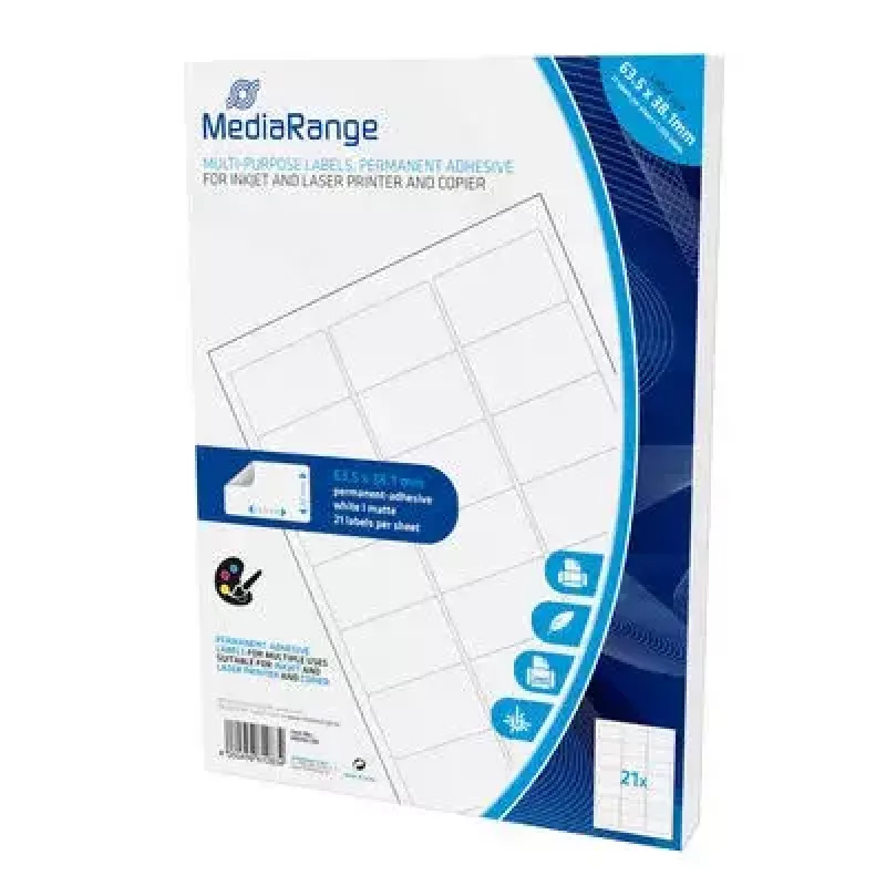 Zelfklevend etiket MediaRange MRINK148