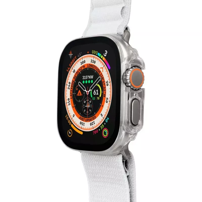 Case LAUT Shield transparant glas polycarbonaat smartwatch