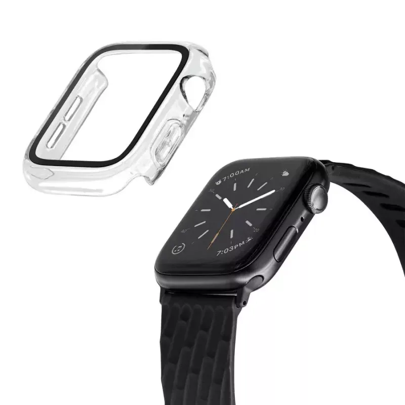 Case LAUT Shield transparant glas polycarbonaat smartwatch