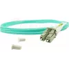 BlueOptics LC-SC multimode OM3 duplex glasvezel patchkabel, LC-UPC/SC-UPC, 10 m, beige (compatibel met Corning 055702T512000010M)