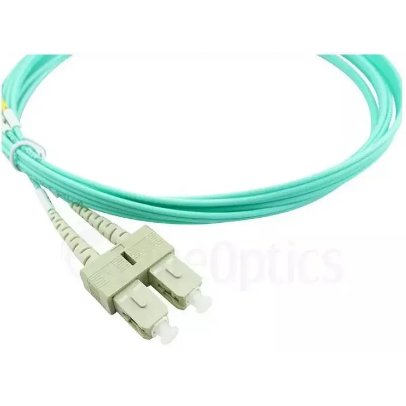 BlueOptics LC-SC multimode OM3 duplex glasvezel patchkabel, LC-UPC/SC-UPC, 10 m, beige (compatibel met Corning 055702T512000010M)