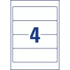 Zelfklevend etiket Avery L4761-25 afgeronde rechthoek