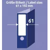 Zelfklevend etiket Avery L4761-25 afgeronde rechthoek