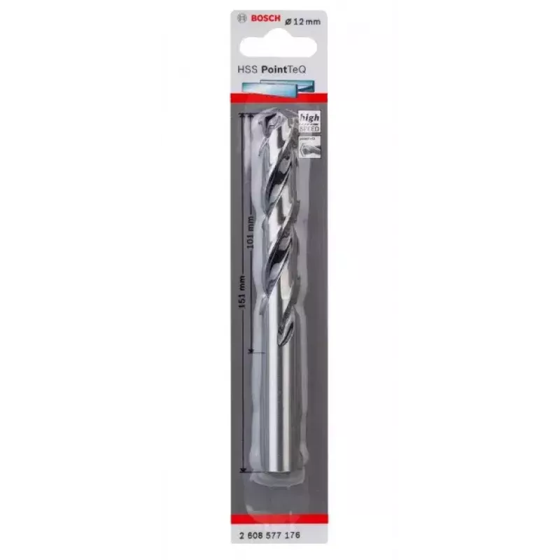Spiraalboor Bosch HSS PointTeQ 1,2 cm