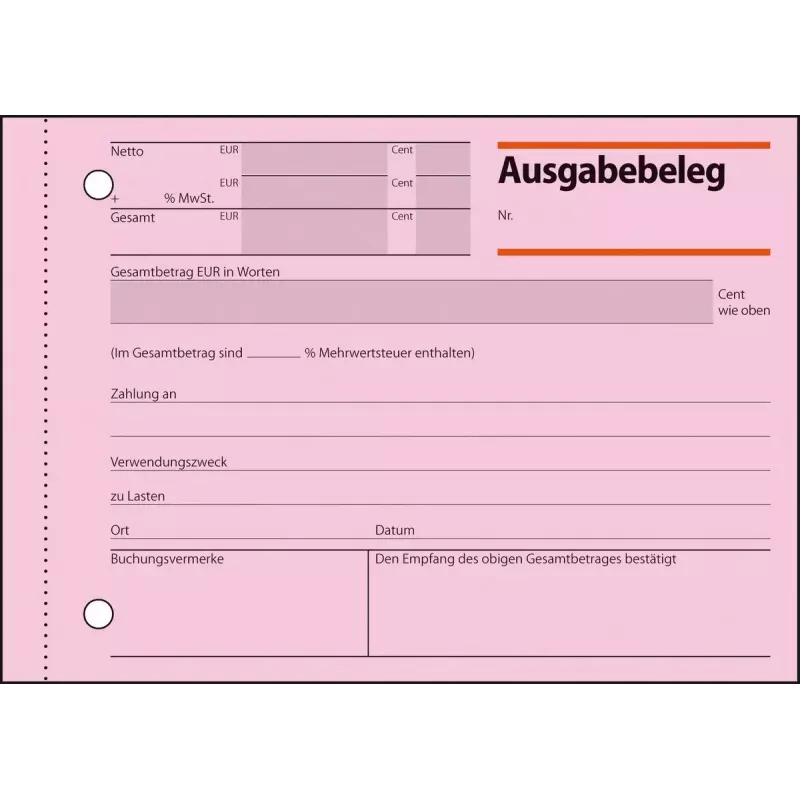 Bedrijfsformulier Sigel AG615