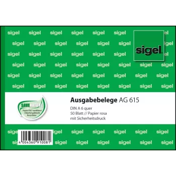 Bedrijfsformulier Sigel AG615