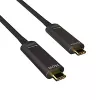 USB-kabel Kindermann 5773 000 515 USB 3.2 Gen 2 15 m USB-C zwart