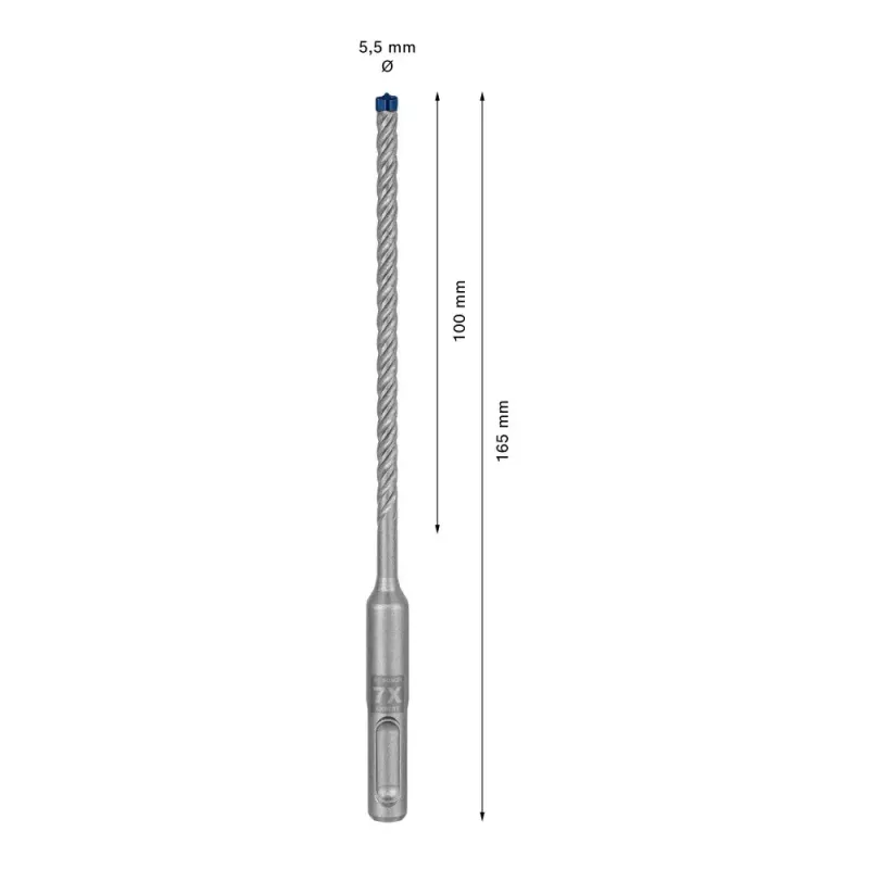 Boor Bosch SDS plus-7X 5,5 mm 165 mm