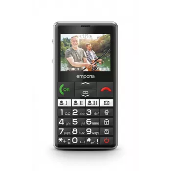 Emporia emporiaPURE-LTE 5,87 cm (2,31 inch) 107 g zwart seniorenmobiel