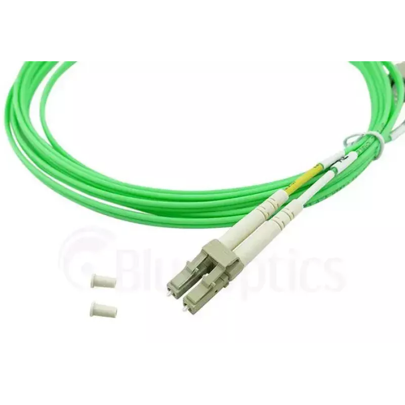 Glasvezelkabel BlueOptics SFP3133GU0.5MK LC ST OM5 0,5 m limoen