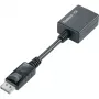 Techly DisplayPort DP naar VGA-adapter M F IADAP DSP-250, 0,07 m, DisplayPort, 2 x VGA (D-Sub), male, female, 1920 x 1200 pixel