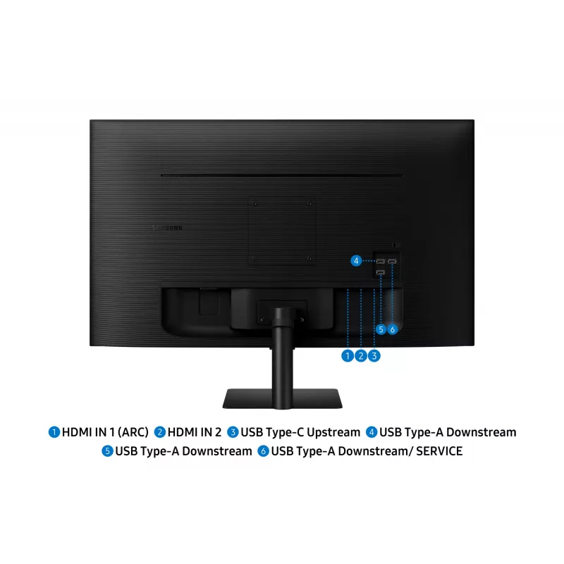 Samsung M7 M70F computerbeeldscherm 81,3 cm (32 inch) 3840 x 2160 pixel 4K Ultra HD LED zwart