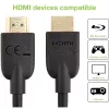 Techly ICOC HDMI2-4-020T HDMI-kabel 2 m HDMI Type-A (standaard) zwart