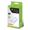 Techly IPW-PD140W-WH mobiele oplader powerbank, smartphone, tablet, universeel wit AC snelladen binnen