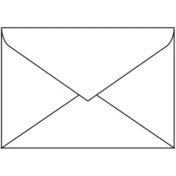 Envelop Sigel DU060 C6 114 x 162 mm wit