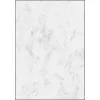 Marmorpapier Sigel DP371 100 vel grijs wit 90 g/m²