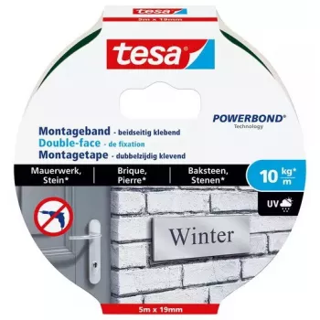 Montageband Tesa 77749-00000 5 m zwart 19 mm