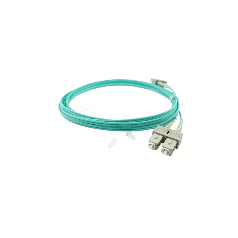 BlueOptics SC-SC multimode OM3 duplex glasvezel patchkabel, SC-UPC, 10 m, beige (compatibel met Corning 575702K5120000010M)