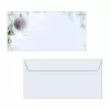 Envelop DL Sigel DU302 groen roze wit 50 st.
