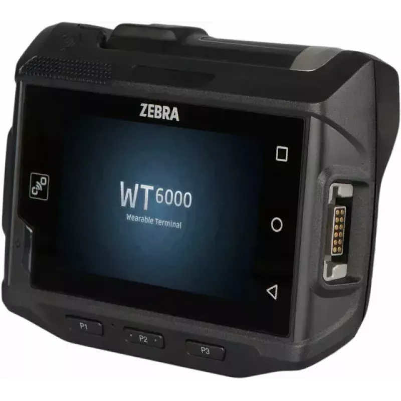 Zebra WT6000 handheld-mobiele computer 8,13 cm (3,2 inch) 800 x 480 pixel touchscreen 245 g zwart