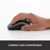 Muis Logitech M185 Swift Wireless grijs