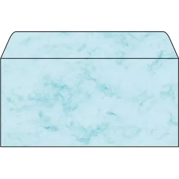 Sigel DU170 envelop DL (110 x 220 mm), blauw, 90 g/m²