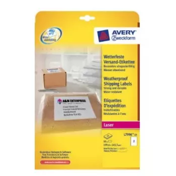 Printeretiket Avery L7996-25