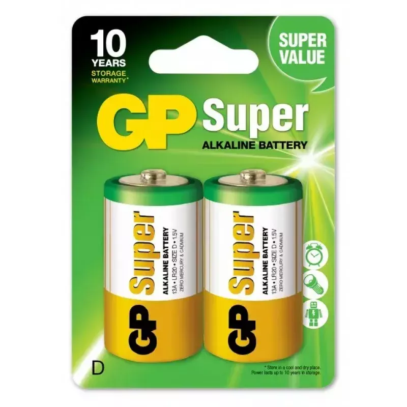 Eenmalige batterij GP Batterijen Super Alkaline 5501