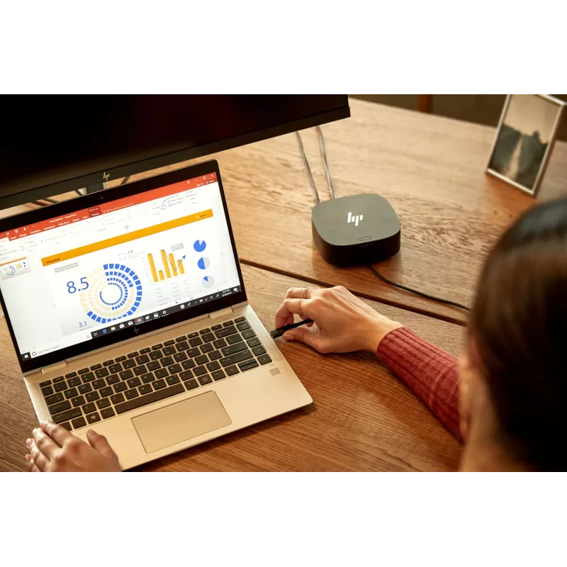HP USB-C/A Universal Dock G2 bedrade dockingstation zwart
