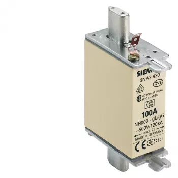 Siemens 3NA3830 zekeringpatroon hoogspanning 1 stuk