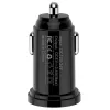 Techly mini autolader 2 USB-A-aansluitingen 24W / 4,8A zwart