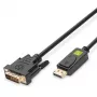 Techly monitor DisplayPort naar DVI-kabel 3 m ICOC DSP-C-030, 3 m, DVI-D, DisplayPort, stekker, stekker, 1920 x 1080 (HD 1080)