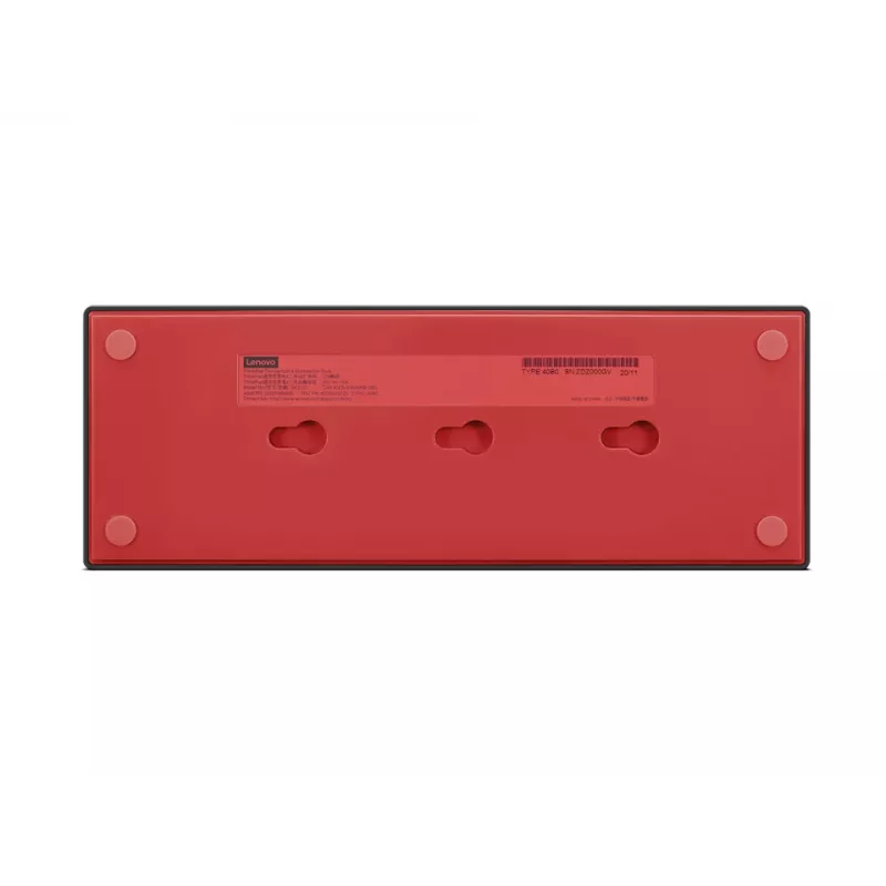 Lenovo ThinkPad Thunderbolt 4 WorkStation bedraad zwart, rood
