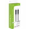 USB-kabel Schwaiger LK 101 C USB 3.2 Gen 2 1 m zwart