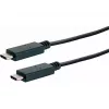 USB-kabel Schwaiger LK 101 C USB 3.2 Gen 2 1 m zwart