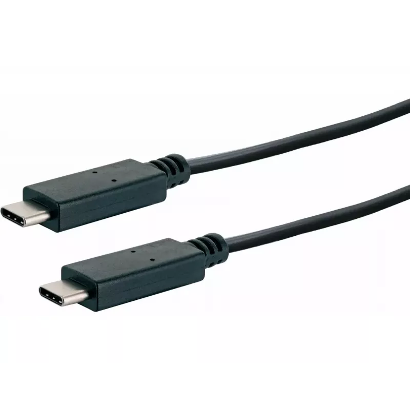 USB-kabel Schwaiger LK 101 C USB 3.2 Gen 2 1 m zwart