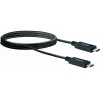 USB-kabel Schwaiger LK 101 C USB 3.2 Gen 2 1 m zwart