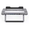 Techly ICA-NTB-DOCK91 bedraad USB 3.2 Gen 1 (3.1 Gen 1) Type-C zilver