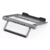 Techly ICA-NTB-DOCK91 bedraad USB 3.2 Gen 1 (3.1 Gen 1) Type-C zilver
