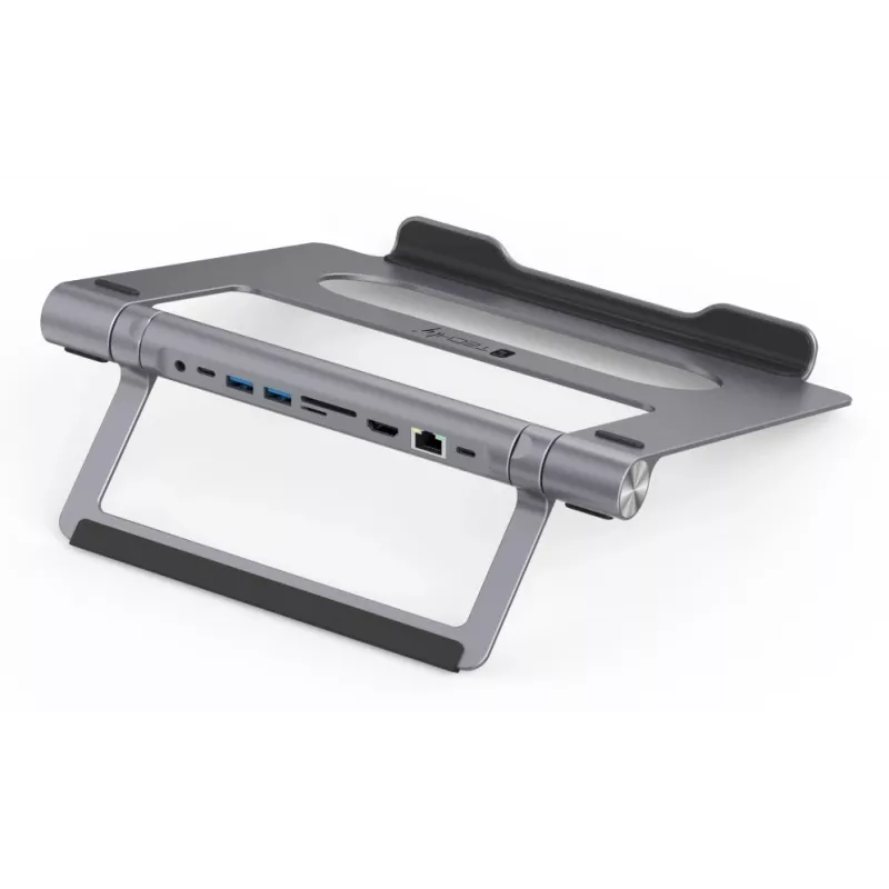 Techly ICA-NTB-DOCK91 bedraad USB 3.2 Gen 1 (3.1 Gen 1) Type-C zilver