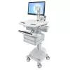 Multimediawagen Ergotron StyleView aluminium grijs wit