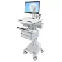 Multimediawagen Ergotron StyleView aluminium grijs wit