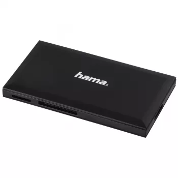 Hama 00181018 kaartlezer USB 3.2 Gen 1 (3.1 Gen 1) Type-A zwart